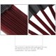 thumbnail image 2 of EeaseMX Abanico plegable de bambú FENICAL para hombre, regalo para bodas y fiestas (negro), 2 of 7