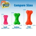 thumbnail image 3 of Hartz Dura Play Bone Dog Toy, Large, Color Will Vary,, 3 of 9