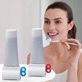 thumbnail image 4 of Plastic Toothpaste Tube Easy Dispenser Toothpaste Manual Rotating Toothpaste Bathroom Supplies, 4 of 7