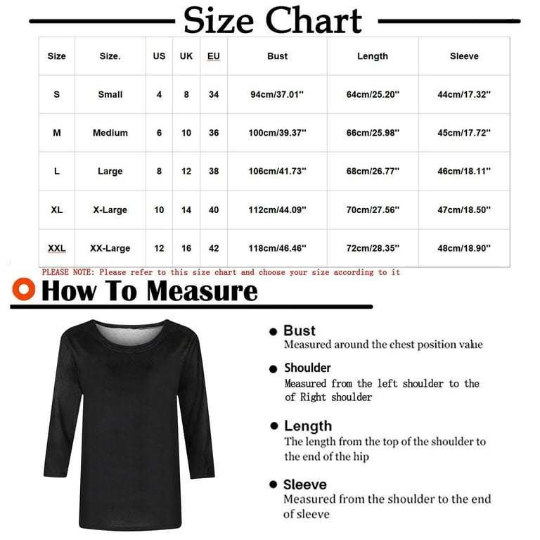 RKZDSR Womens 3/4 Sleeve T Shirts Loose Fit Plus Size Casual Round Neck  Three Quarter Sleeve Pullover Tee Shirts Top Loose Relaxed Fitted Comfy  Tshirt Blouse Gray XXXL 