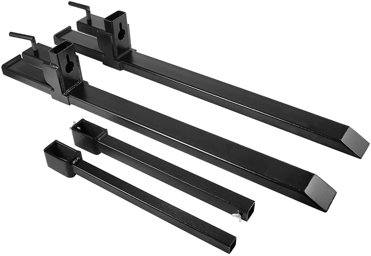 VEVOR Pallet Fork 4000lbs Clamp On Pallet Forks 60 inch Pallet Forks