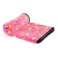 thumbnail image 4 of Home Warming Puppy Fleece Throw Print Small Dog Blanket  76*52cm, 4 of 5