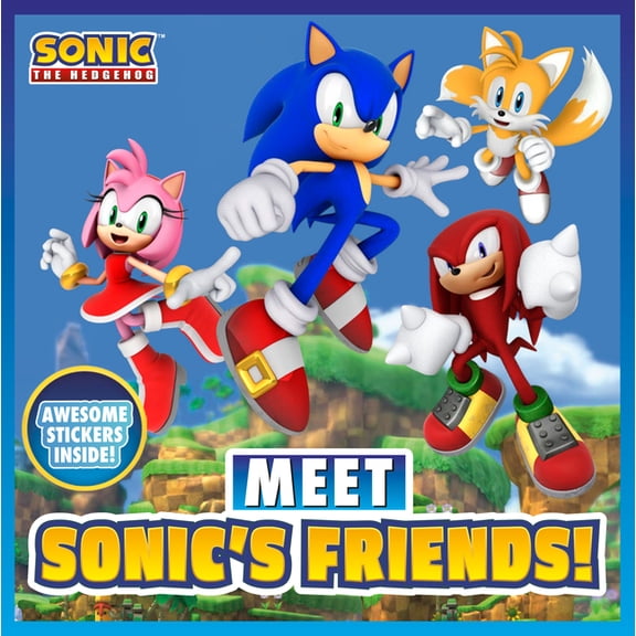 Sonic the Hedgehog Meet Sonic's Friends!: A Sonic the Hedgehog Storybook, (Paperback)