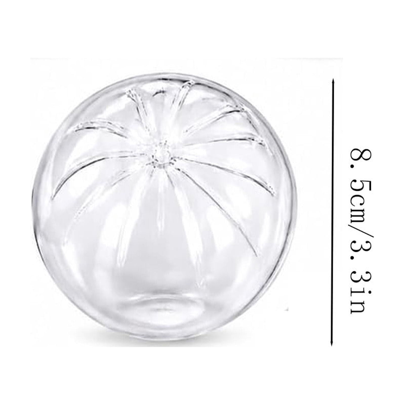 Original Dumpling Squishy Skins, Empty Squishy Skin Hollow Clear Soft Squeezy Sensory Fidget for Relaxation Anxiety Relief, 3.3 Inch