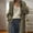 Khaki, variant on Sweaters for Women Under $20 Crewneck Sweaters Casual Loose Solid Color Fringed Knitted Cardigan Women's Sweater Jacket