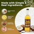 thumbnail image 6 of Holy Kakow Organic Coconut Syrup for Coffee, Lattes & Cocktails | Vegan, Non-GMO, Gluten-Free Natural Sweetener | Perfect for Desserts, Baking & At-Home Café Drinks | 25.4 oz, 6 of 9