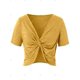 thumbnail image 3 of Vestido camisero en capas con estampado floral y tallas grandes con top cruzado cruzado Rosegal Bikinis, 3 of 5