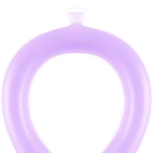 Cool Neck Ring Portable Neck Cold Ice Pack para el calor del verano Púrpura Wdftyju Libre de BPA