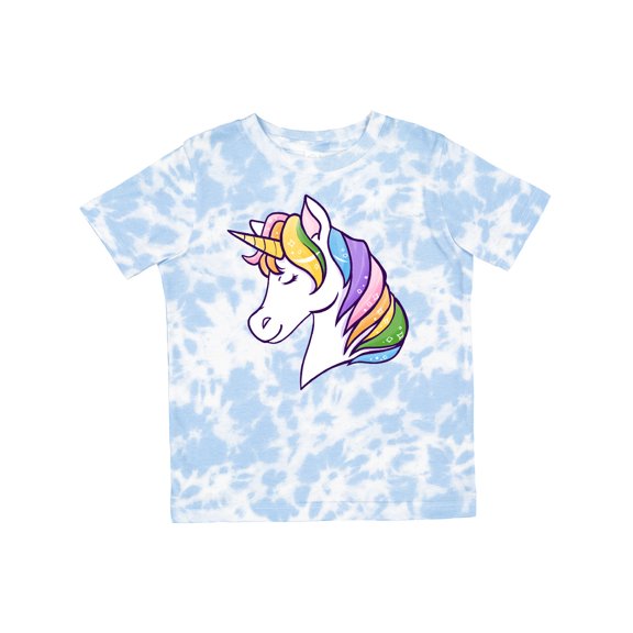 Inktastic Cute Rainbow Unicorn Boys or Girls Toddler T-Shirt