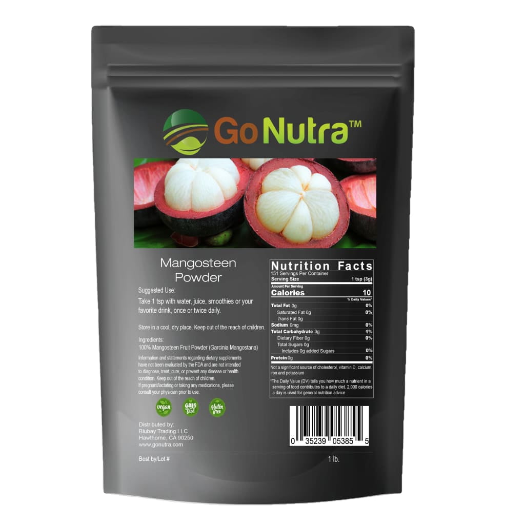 Mangosteen Powder Pericarp 1lb Superfood