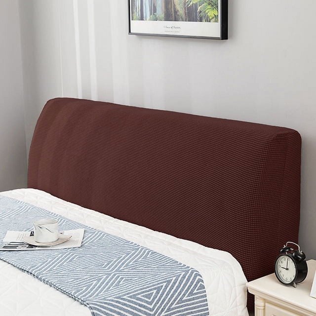 DEKAXID Funda para cabecera de cama elástica gruesa con protección total para la espalda y el polvo