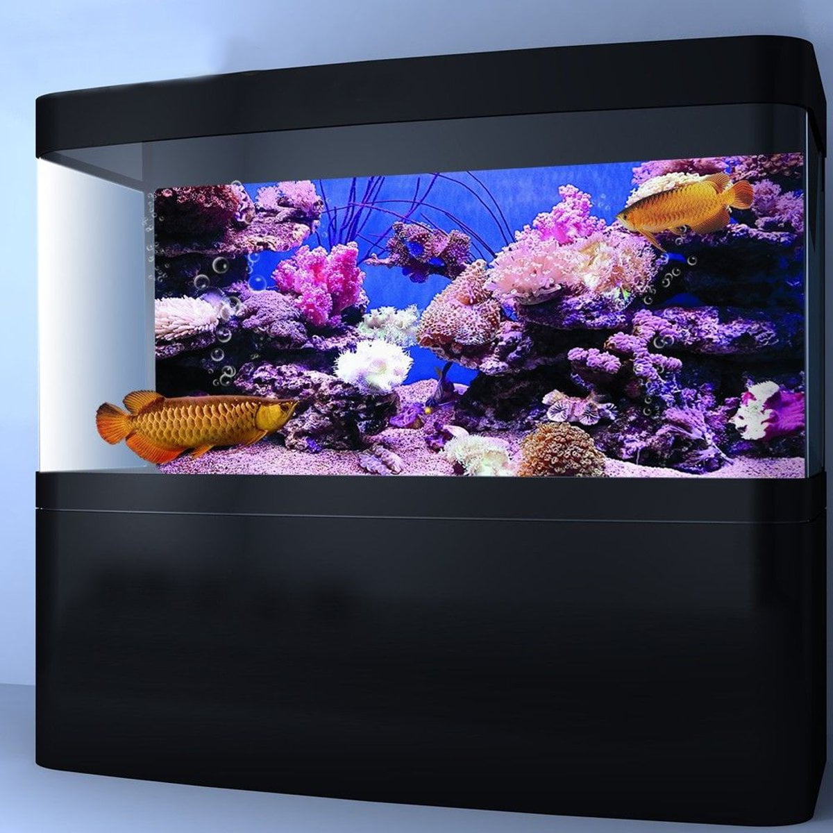 Coral HD Aquarium Background Poster Fish Tank Decoration