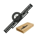 thumbnail image 4 of Combination Angle Ruler, Adjustable 0 360 Degree Measuring Square, Carpentry Tools Carpenter Square Protractor Measure Ruler for Engineers, Joiners, Carpenter, 4 of 9