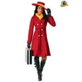 thumbnail image 2 of Plus Size Carmen Sandiego Costume for Women 5X Red, 2 of 4