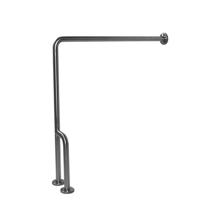 Coastal Cool Grab Bar - 33" Stainless Steel Floor to Wall Safety Rail