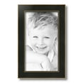 thumbnail image 2 of ArtToFrames 8" x 14" Honors Black with Gold Picture Frame, 8x14 inch Black Wood Poster Frame (WOM-5158),  Pack, 2 of 7