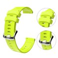 thumbnail image 3 of Correa de reloj de silicona deportiva Pulsera de fitness Reemplazo de correa de silicona para Garmin / HUAWEI / Samsung 20 mm, Verde Inevent EL2640-07, 3 of 7