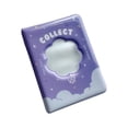 thumbnail image 1 of Naiovety Álbum de fotos Popular Idol Carpeta de tarjetas Flor Cámara instantánea Almacenamiento de imágenes Estrella Carta de dibujos Almacenamiento y organización del hogar Violeta Globo aerostático, 1 of 6