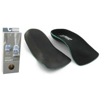Betterform SportSole Orthotic Arch Supports Replacement Shoe Insoles 3/4 Length Men 10-10.5 / WOM 12-12.5 Size E
