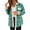 Green, variant on Womens Flannel Plaid Shirts Fashion Sherpa Lined Flannel Jackets Button Up Fleece Hooded Warm Outwear Coat with Pockets Hot Pink XXL