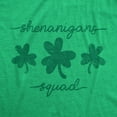 thumbnail image 2 of Mens Shenanigans Squad T shirt Funny St Patricks Day Parade Graphic Novelty Tee for Guys Graphic Tees, 2 of 9