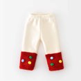 thumbnail image 2 of Odeerbi 6M-3Y Toddler Girls Christmas Leggings Cotton Stretchy Tights Compression Pants Winter Full Length Pantyhose, 2 of 6