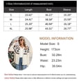 thumbnail image 6 of Cardigan Sweaters for Women Long Sleeve V Neck Ugly Christmas Tree Button Down Fair Isle Sweater Funny Holiday Knitted Sweater Alsol Lamesa, 6 of 6