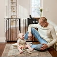 thumbnail image 4 of Regalo Easy Step Extra Wide 49-Inch Baby Safety Gate, Black – Adjustable Metal Gate for Babies 6–24 Months, 4 of 8