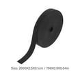thumbnail image 3 of Miangastore Elastic Band for Packaging Ribbon Strap Black 1 Roll 78.7X0.98In, 3 of 8
