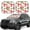 Strawberry1, variant on Naloa Sweet Red Cherry 2 Piece Foldable Car Sun Shades, Car Windshield Sunshade, Front Window Sunshade for Car, Truck, SUV - Small