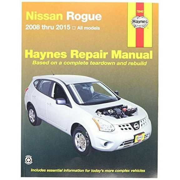 Haynes Repair Manuals Nissan Rogue, 08-'15 (72042)