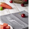 thumbnail image 4 of Heavyweight Disposable Forks Weight Disposable Plastic Forks - Clear 6.5inch Heavy Duty Clear Cutlery - Plastic Utensils - Perfect for Parties and Restaurants, 4 of 8