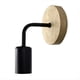 thumbnail image 1 of Lámpara de Pared de Madera Aplique Vintage Lámparas de Pared Accesorio E27 Lámpara Retro de Cabecera Decoración Industrial Comedor Dormitorio Luz, 1 of 5