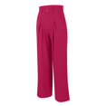 thumbnail image 5 of Stephy Women's New Thin Elastic Loose Large Size Korean Version of Everything Long Trousers Casual Trousers Haren, Black, L, 5 of 9