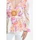 thumbnail image 4 of Blusa estampada con hebilla Roman Fashion/Juvenil, 1301 (Multicolor) multicolor M, 4 of 6
