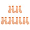 thumbnail image 4 of 6 pares de marionetas de dedo interactivas Mini pies pie izquierdo derecho accesorios para contar historias, 4 of 7