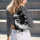 thumbnail image 5 of Easygdp Skeleton Wave Artwork Mochila de Lona Resistente para Laptop, Compatible con Laptops de 15 a 17 pulgadas, Ideal para Escuela, Trabajo y Viajes-Medium, 5 of 5
