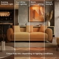 thumbnail image 4 of Morden Fort Sherpa Fabric Single Sofa Chair, Armless Chair and 3-Seater Couch Set, Modern 3 Pcs Sofa Living Room Set, Apartment, Reception Room, Caramel, 4 of 8
