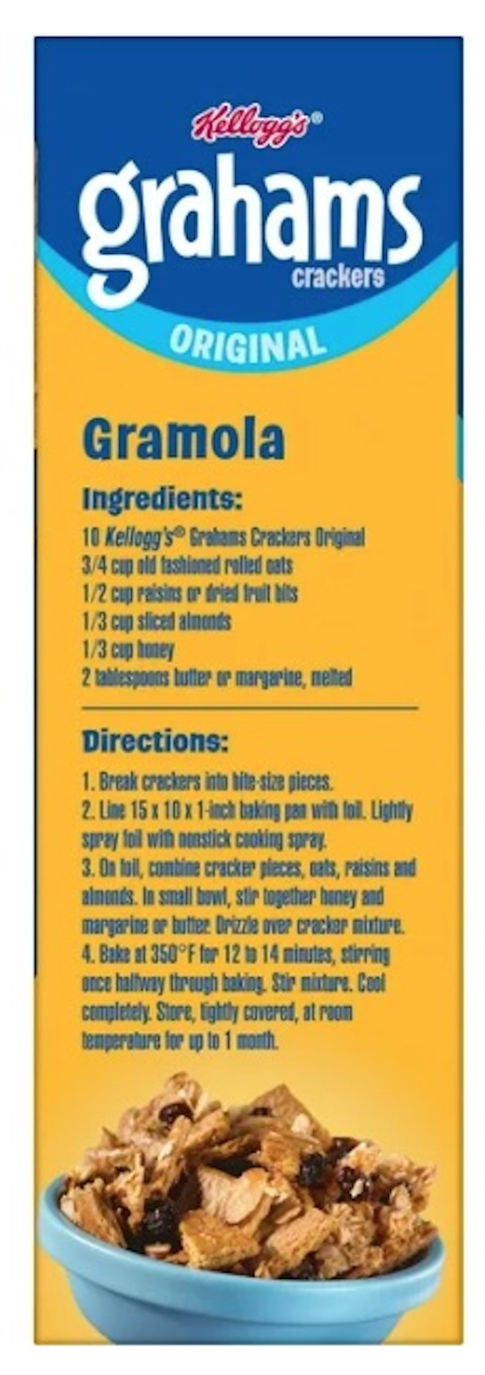 Kellogg's Graham Crackers Original 15 oz (Pack of 3)