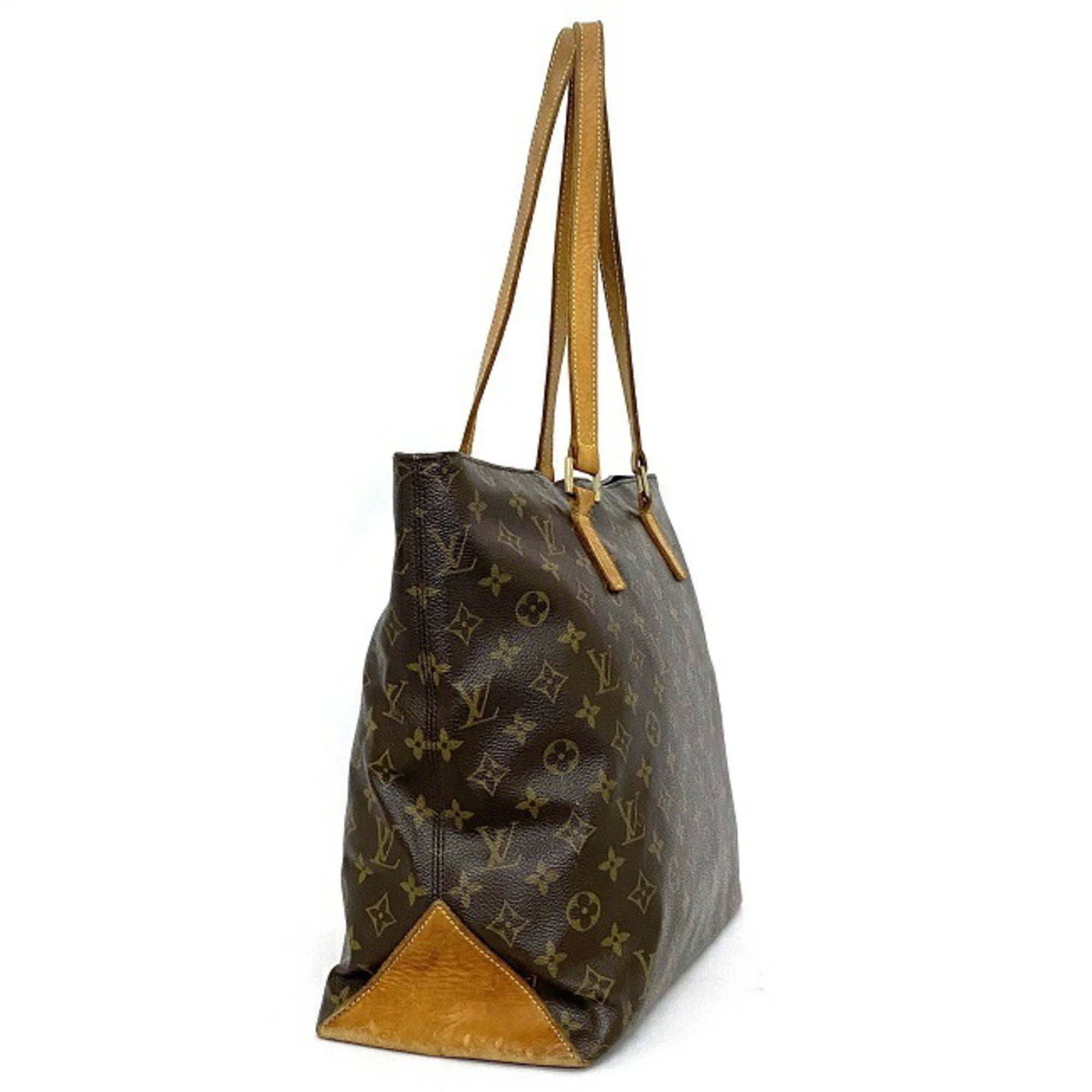 Authenticated Used Louis Vuitton Tote Bag Kabamezo Brown Monogram