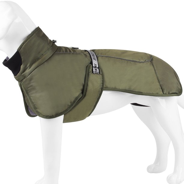 Suéter para exteriores para mascotas, ropa cálida para mascotas de invierno, ropa acolchada de algodón para mascotas