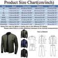 thumbnail image 3 of Daolelai Men's Lightweight Solid Color Stand Collar Jacket, 3 of 5