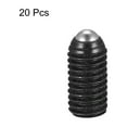thumbnail image 3 of Unique Bargains Ball Point Set Screws, M8 x 16mm High Carbon Steel Metric Spring Hex Socket Grub Screw 20 Pack, 3 of 7