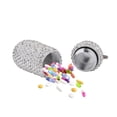 thumbnail image 4 of Rhinestone Medicine Case, Shiny Exquisite Waterproof Capsules Container Aluminum Alloy Storage Portable  for Office for Patient, 4 of 8
