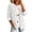 ZWhite -AA10, variant on Dwellite Denim Cardigan for Women Lightweight Jean Jacket V Neck Classic Button Front Breathable Stretch Relaxed Fit Casual Blue M
