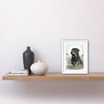 thumbnail image 2 of Rottweiler Dog Sitting in Flower Field Modern Watercolour Illustration Artwork Framed Wall Art Print 9X7 Inch, 2 of 5