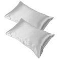 thumbnail image 2 of Comfortable Pillowcase,  Satin Pillowcase, For Woman Girls Argent, 2 of 8