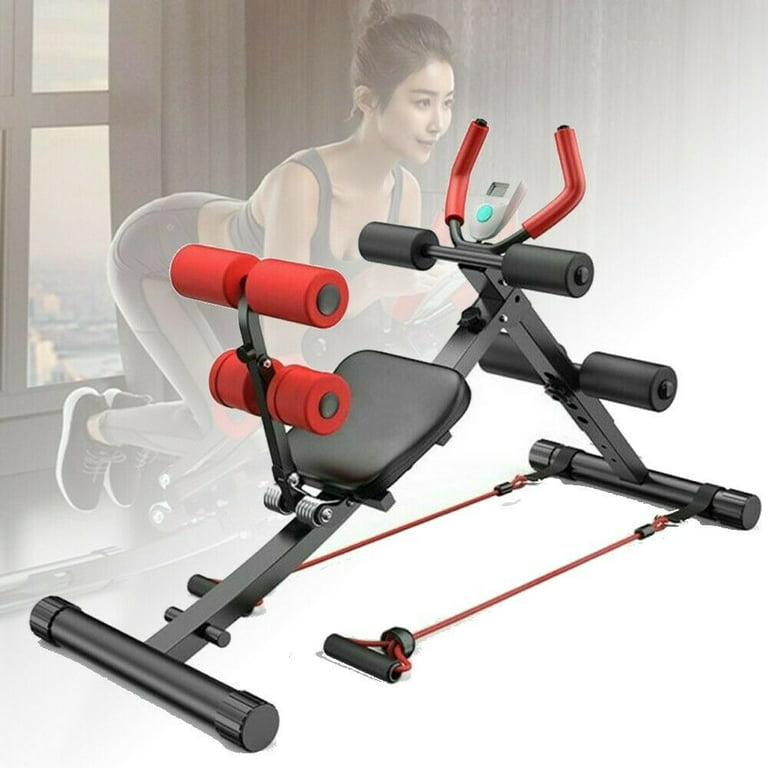 SAYFUT Exercise Ab Abdominal Cruncher Trainer Machine Body Shaper Gym  Fitness Equipment 
