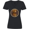 thumbnail image 3 of Inktastic Nova Scotia Duck Tolling Retriever Dog Women's V-Neck T-Shirt, 3 of 5