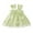 Green, variant on LYHaoo Toddler Girls Sleeveless Solid Color Flower Tulle Dress Dance Party Princess Dresses Clothes,Dresses for Girls Sizes 18-24 Months Green